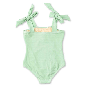 Shade Critters Shimmer Flowers Swimsuit ~ Mint