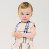 Bobo Choses Baby Fun Tartan Woven Blouse & Pants Set ~ Multi