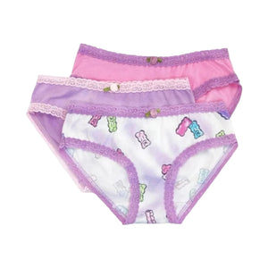 Esme Panties 3pk ~ Shimmer Candy Bears