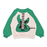 Rock Your Kid Let's Play Sweatshirt ~ Cream/Green