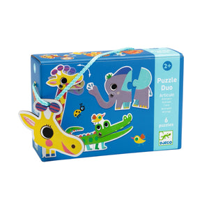 Djeco Puzzle Duo Articulo Animals