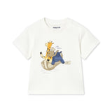 Mayoral Baby Boy Zip Hoodie, Tee & Joggers 3pc Set ~ Golden/Navy