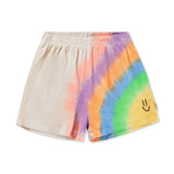 Molo Marika Sweatshirt & Akima Shorts Set ~ Vibrant Tie Dye