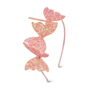 Milk x Soda Kaia Glitter Butterfly Headband