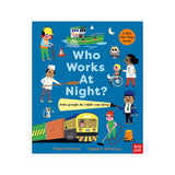 Who Works at Night? A Lift-the-Flap Board Book