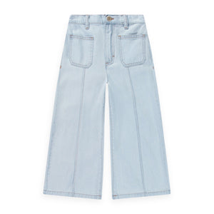 Molo Adionella Wide Leg Jeans 7-12 ~ Bleached Drapy