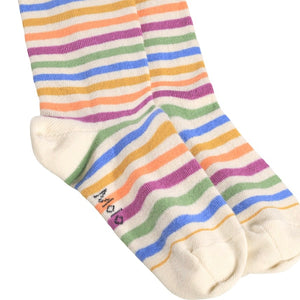 Molo Stripy Tights ~ Mini Rainbow