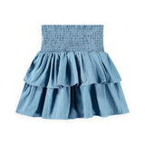 Molo Bonita Denim Skirt 7-12 ~ Sky Indigo