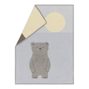David Fussenegger Lili Baby Blanket ~ Moon Bear