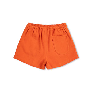 Bobo Choses Baby Since 09 Woven Shorts ~ Orange