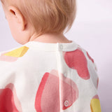 Petit Bateau Baby Hearts Print Sweatshirt ~ White