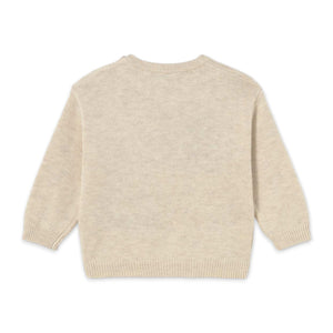 Mayoral Baby Boy Knit Cars Sweater ~ Heather Stone
