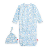 Magnetic Me Modal Gown & Hat Set ~ Herds of a Feather Blue