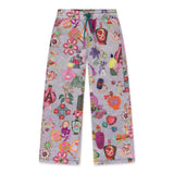 Oilily Girls Heureux Paris Print Sweatshirt & Prom Sweatpants Set ~ Gray