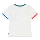 Petit Bateau Boys Contrast Trim s/s Pocket T-shirt ~ White