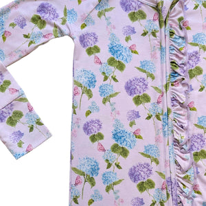 Lev Baby Ruffled Zipper Convertible Romper ~ Colette