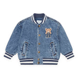 Huxbaby Dreamy Denim Bomber Jacket