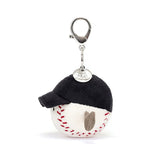 Jellycat Amuseables Sports Baseball Bag Charm