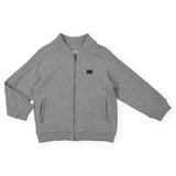 Mayoral Boys Knit Zip Cardigan & Jogger Set~ Heathered Lead