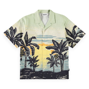 Molo Rui Woven s/s Shirt ~ Banana Beach