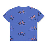 Babyface Boys Bicycle Print s/s T-Shirt ~ Royal