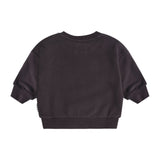 Huxbaby Furry Huxbear Sweatshirt & Sweatpants Set ~ Soft Black