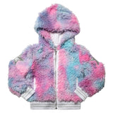 MIA New York Shag Bomber Jacket ~ Pink