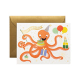 Rifle Paper Co. Octopus Birthday Card