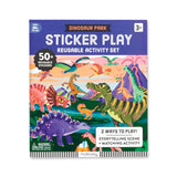 Mudpuppy Dinosaur Park Sticker Play Reusable Sticker Activity Set