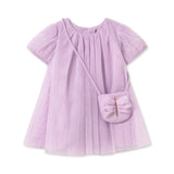 Mayoral Baby Girl Tulle Dress w/ Bag ~ Lilac