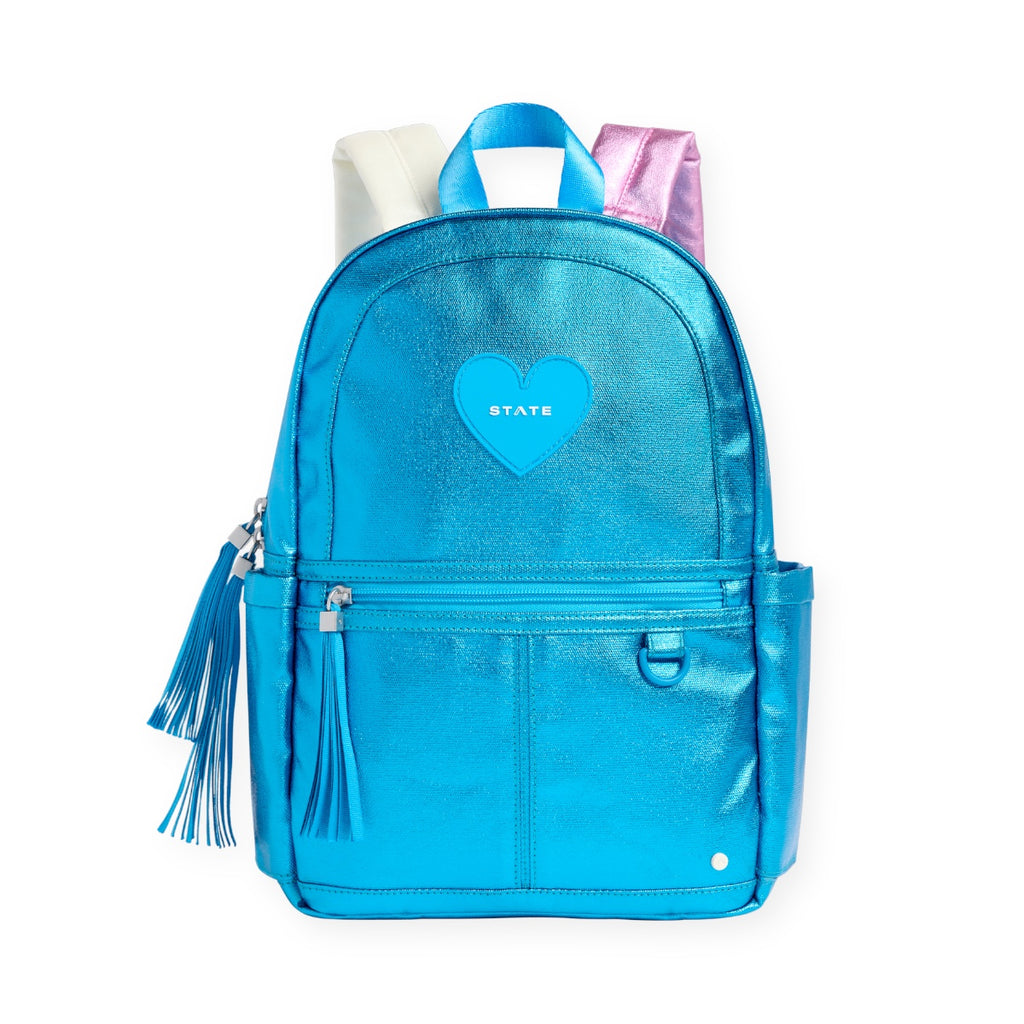 gap blue mini backpack STATE Bags Keeps essentials secure while allowing convenient opening State Bags Mini Kane Backpack