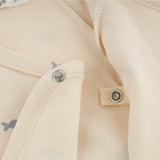 Oh Baby! Printed 2pc Kimono Set ~ Mini Fish/Natural