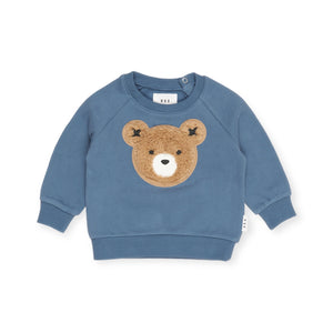 Huxbaby Furry Huxbear Sweatshirt & Slouch Pants Set ~ Night