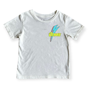 Rowdy Sprout Bowie Checker s/s Tee ~ Vintage White