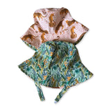 Urban Baby Bonnets Reversible Organic Bucket Hat ~ Jungle