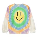 Molo Marika Sweatshirt & Akima Shorts Set ~ Vibrant Tie Dye