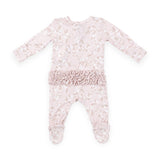 Angel Dear 2 Way Zipper Ruffle Footie ~ Floaty Day Daisies