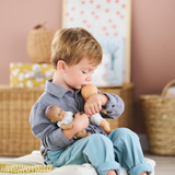 Corolle Mini Calin Bunnies Doll ~ Brown Eyes