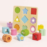 Le Toy Van Rainbow Sensory Shape Sorter