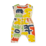 Bobo Choses Baby Woven Romper ~ Carnival
