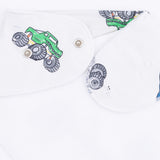 Angel Dear Bandana Bib ~ Monster Trucks
