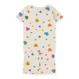 Molo Lou s/s Pajama Set ~ Confetti Smiles