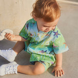 Molo Baby Eyou Shirt & Solar Shorts Set ~ Under The Sea