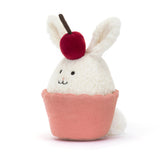 Jellycat Dainty Dessert Bunny Cupcake