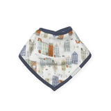 Loulou Lollipop Muslin Bandana Bib Set ~ Home Sweet Home