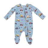 Angel Dear 2 Way Zipper Footie ~ Crayon Construction FW26