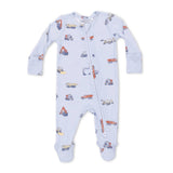 Angel Dear 2 Way Zipper Footie ~ Construction Vehicles
