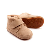 Old Soles Shloofy Fur Lined Boot ~ Sand Suede
