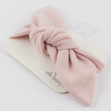 Oh Baby! Knotted Headband ~ Dusty Pink