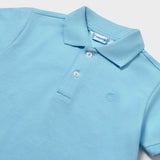Mayoral Baby Boy Basic s/s Polo ~ Sky Blue